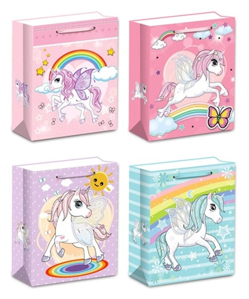 Dárková taška s jednorožcem M