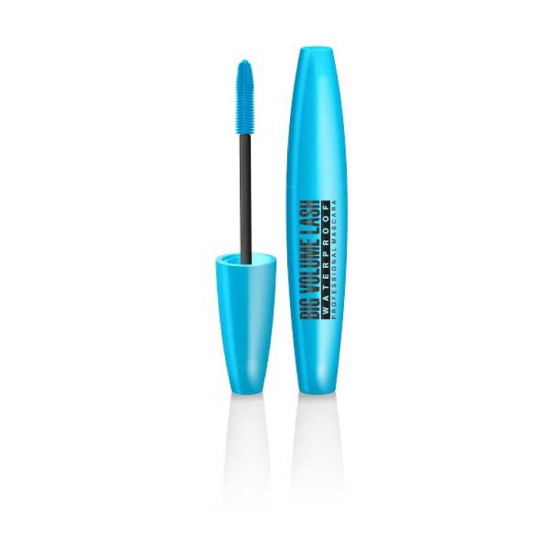Eveline Cosmetics Big Volume Lash voděodolná řasenka pro objem odstín Deep Black 9 ml