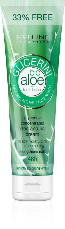 EVELINE Glicerini - Krém na ruce a nehty s Aloe 100 ml