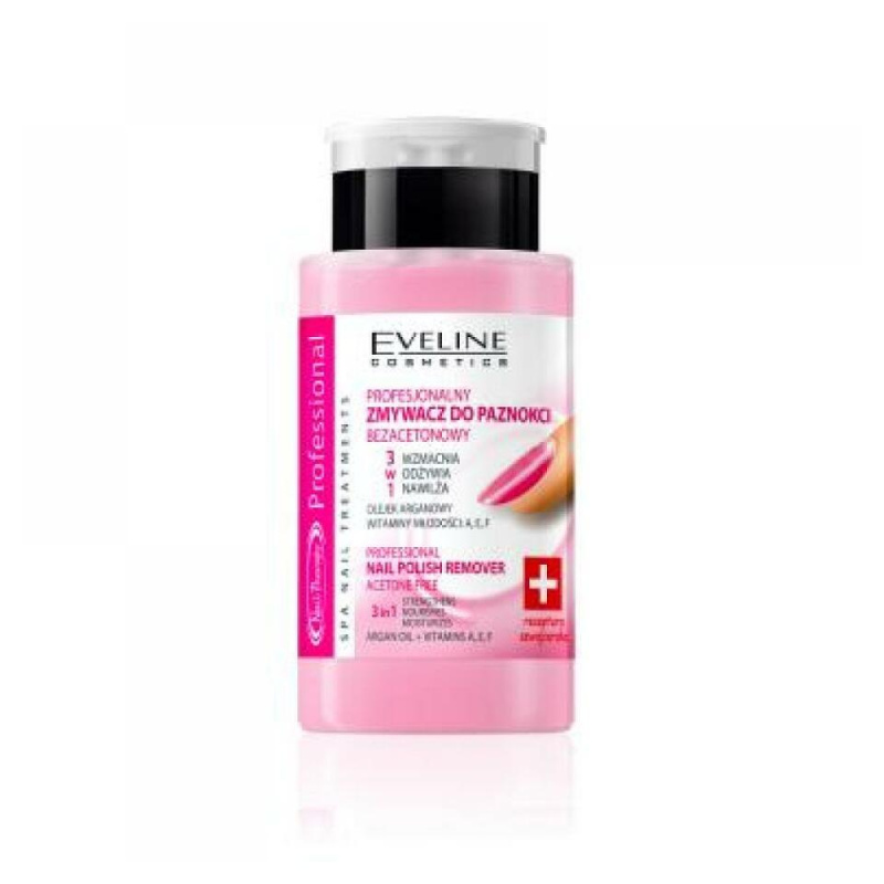 Eveline Cosmetics Professional odlakovač na nehty bez acetonu 190 ml