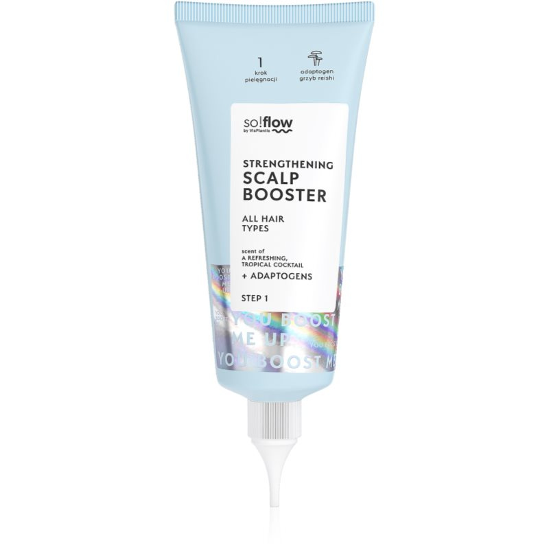 so!flow Strenghtening posilující sérum pro růst vlasů a posílení od kořínků 100 ml