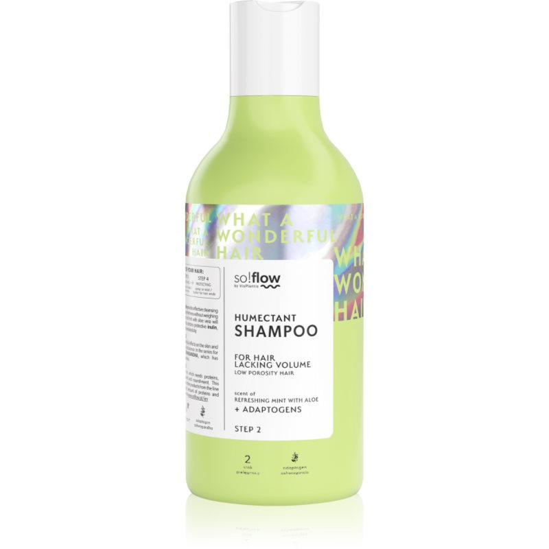 so!flow Low Porosity Shampoo čisticí šampon pro vlasy bez objemu 400 ml