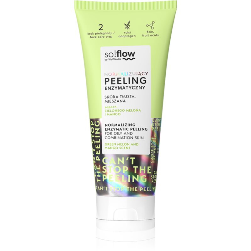 so!flow Normalizing hloubkově čisticí peeling pro mastnou pleť 75 ml