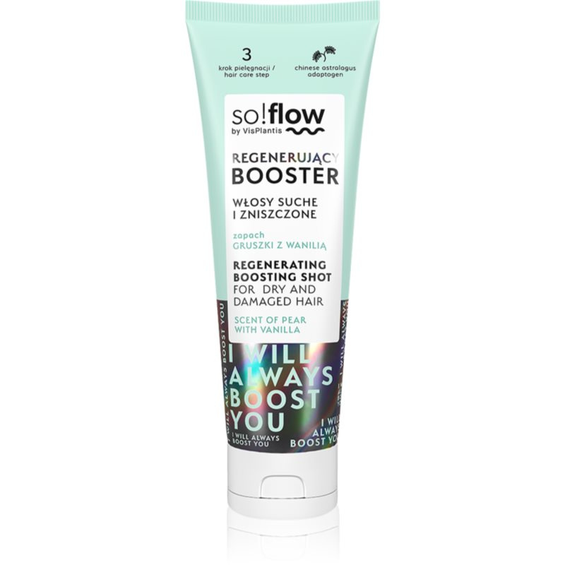 so!flow Regenerating regenerační sérum pro suché a poškozené vlasy 75 ml