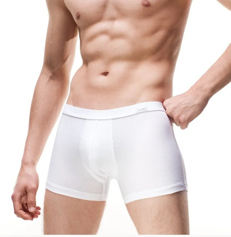 Pánské boxerky Cornette Authentic Perfect Mini modrá XXL