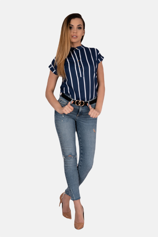 Ouranila Halenka Tmavě modrá - Merribel XL