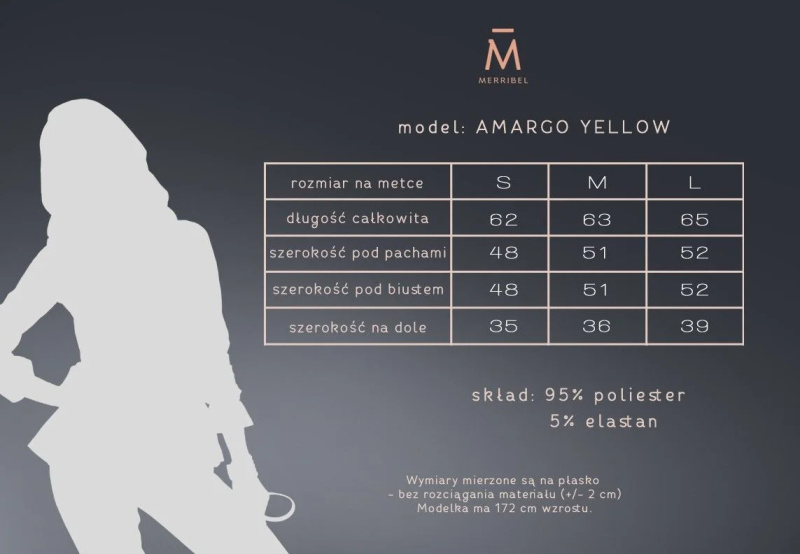 Halenka Amargo Yellow - Merribel S