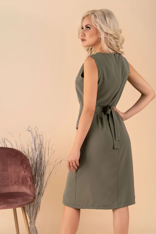 Eqalisa Khaki šaty - Merribel S