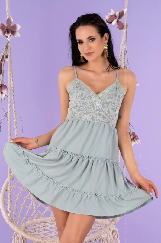 Dámské šaty model P44066 - Merribel mint M