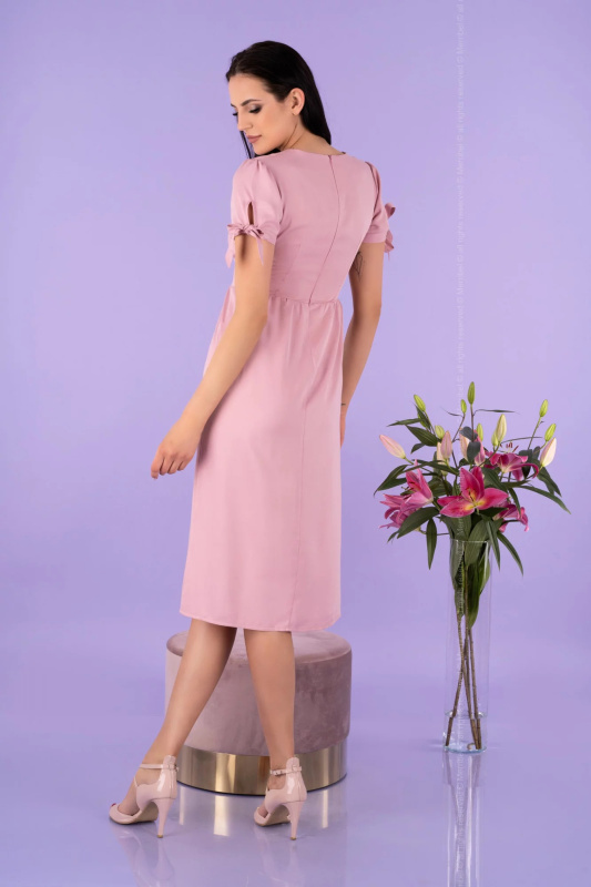 Dámské šaty model P43935 - Merribel pudrová XL