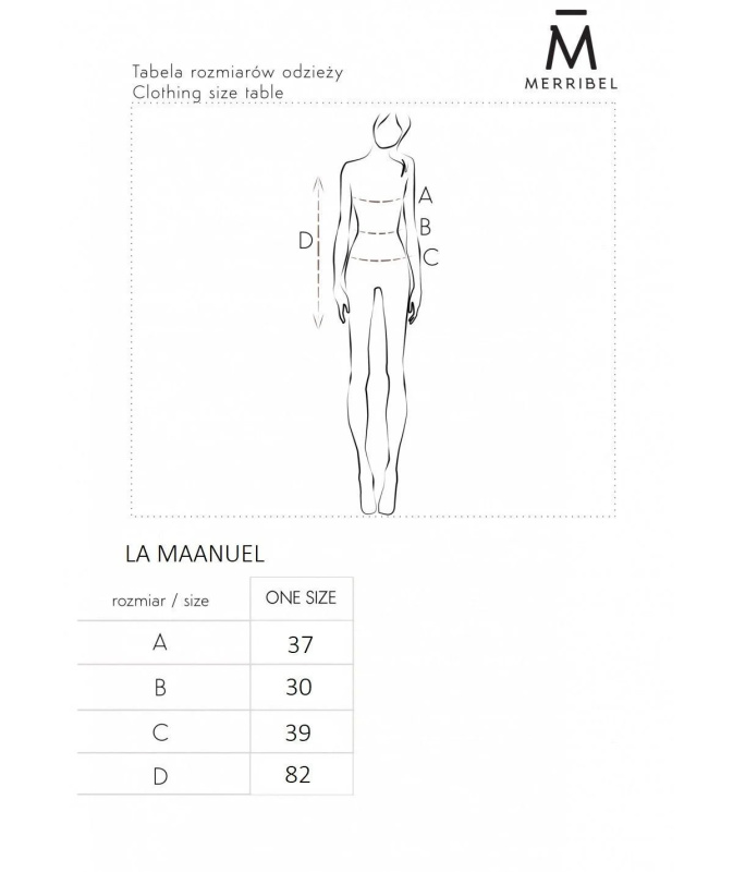 Chrpové šaty La Maanuel - Merribel jedna velikost