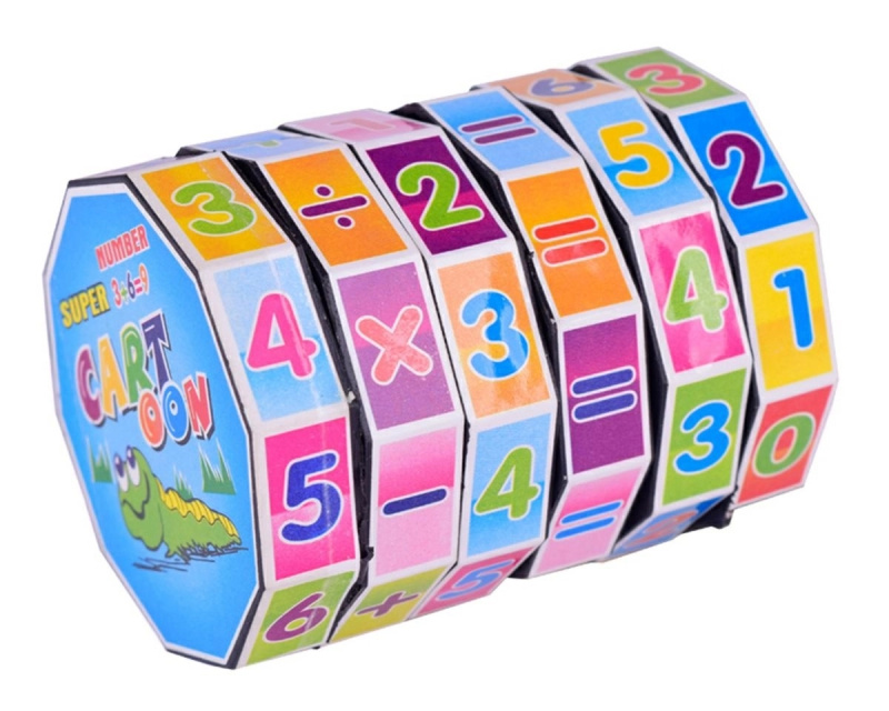 Matematický válec – logická vzdělávací hračka pro děti