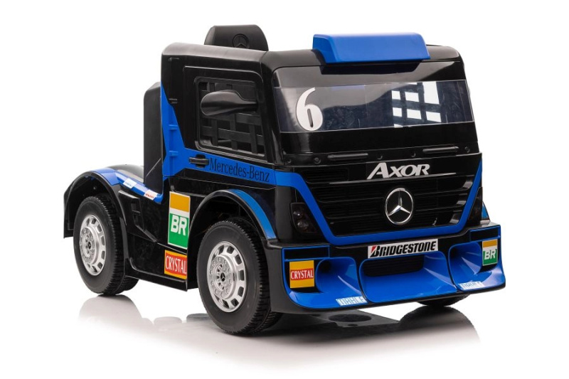 LEAN CARS Dětské elektrické autíčko LCD Mercedes XMX622 Navy Blue