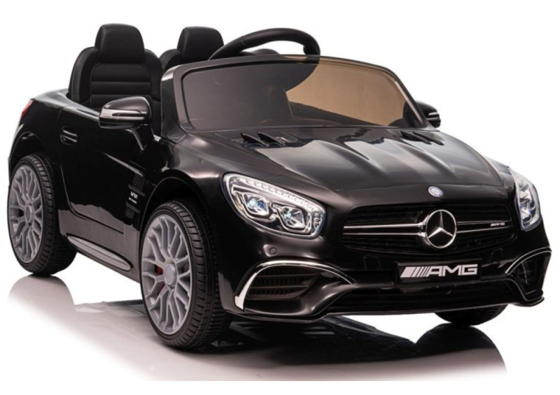 Lean Toys elektrické auto Mercedes SL65 S lakované černá