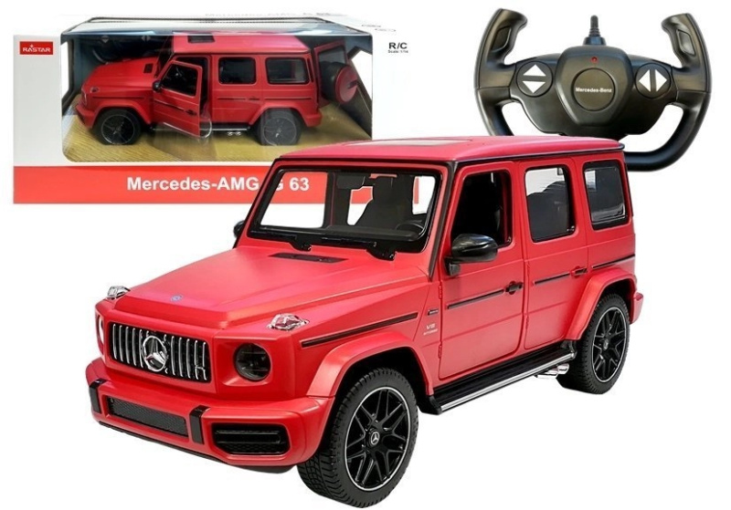 Dálkově ovládaný Mercedes G63 Rastar R/C Red