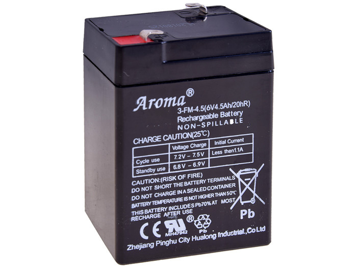 AGM gelová autobaterie 6V5Ah