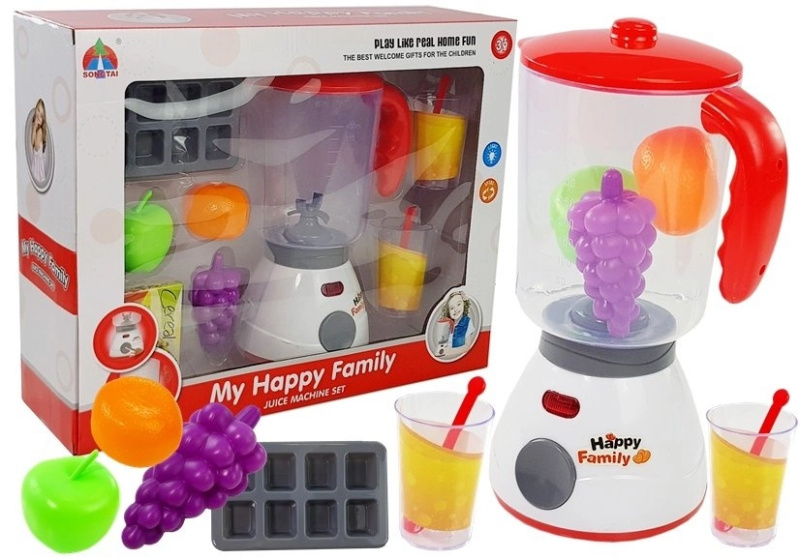 Dětský mixér na smoothie se světly a doplňky