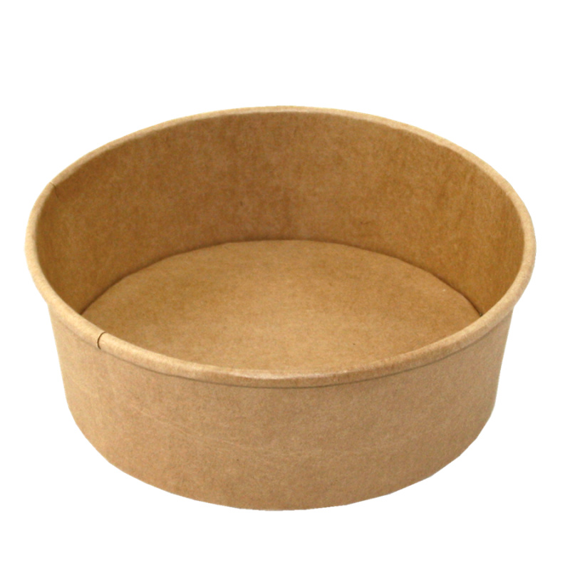 EcoPack Papírová miska EKO na salát 168x147x64 mm 1090 ml kraft bal/50 ks Balení: 50