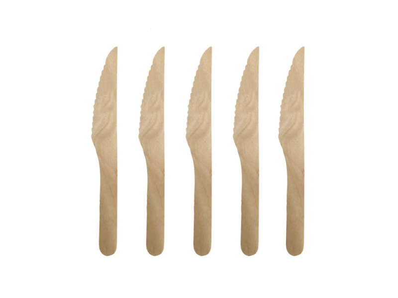 We-Straw Dřevěný nůž 500ks