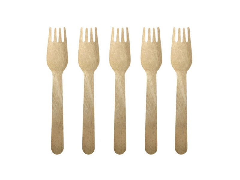We-Straw Dřevěná vidlička 100ks
