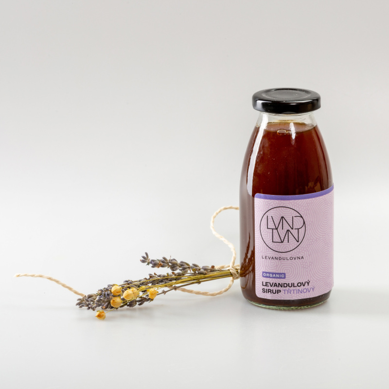 Levandulovna Levandulový sirup Objem: 250 ml