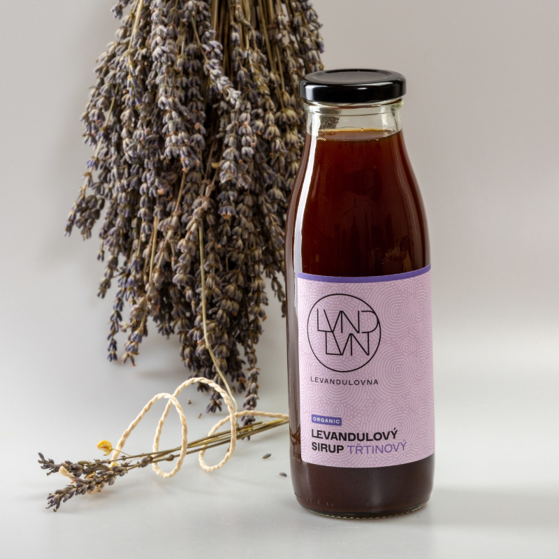 Levandulovna Levandulový sirup Objem: 500 ml