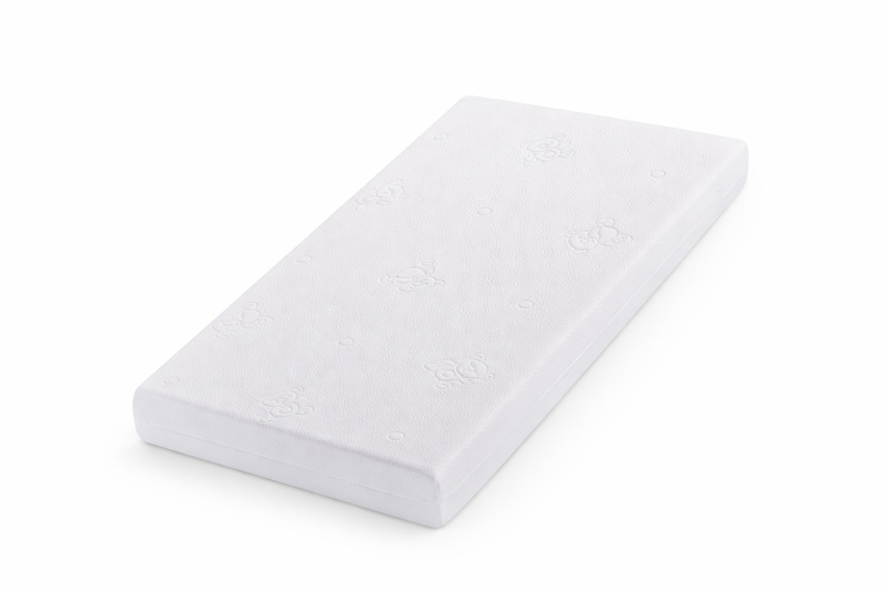 Danpol Pěnová matrace do postýlky 120x60x6 cm, Kokos, pěna KOALA BASIC - bílá