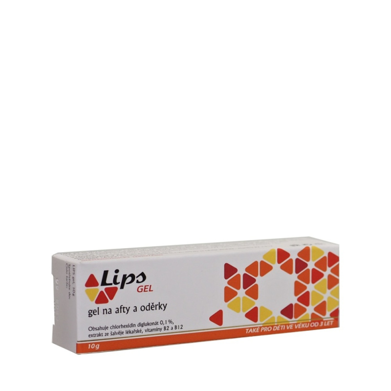 LIPS gel na afty 10 ml