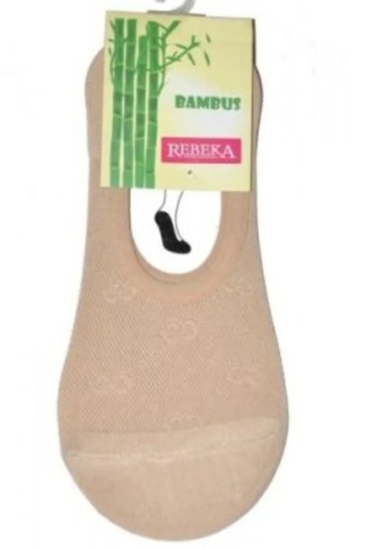 Dámské ponožky mokasínky BAMBUS 1020 černá univerzální