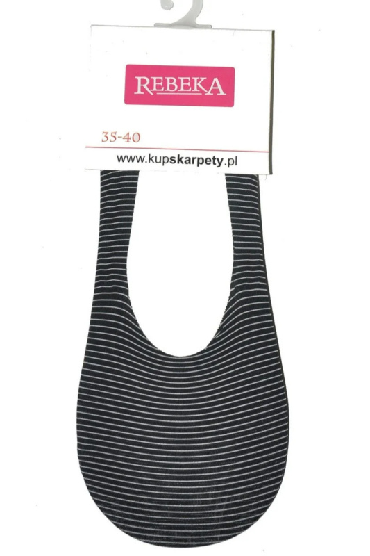 Dámské ponožky baleríny 1258 Modrá Univerzální