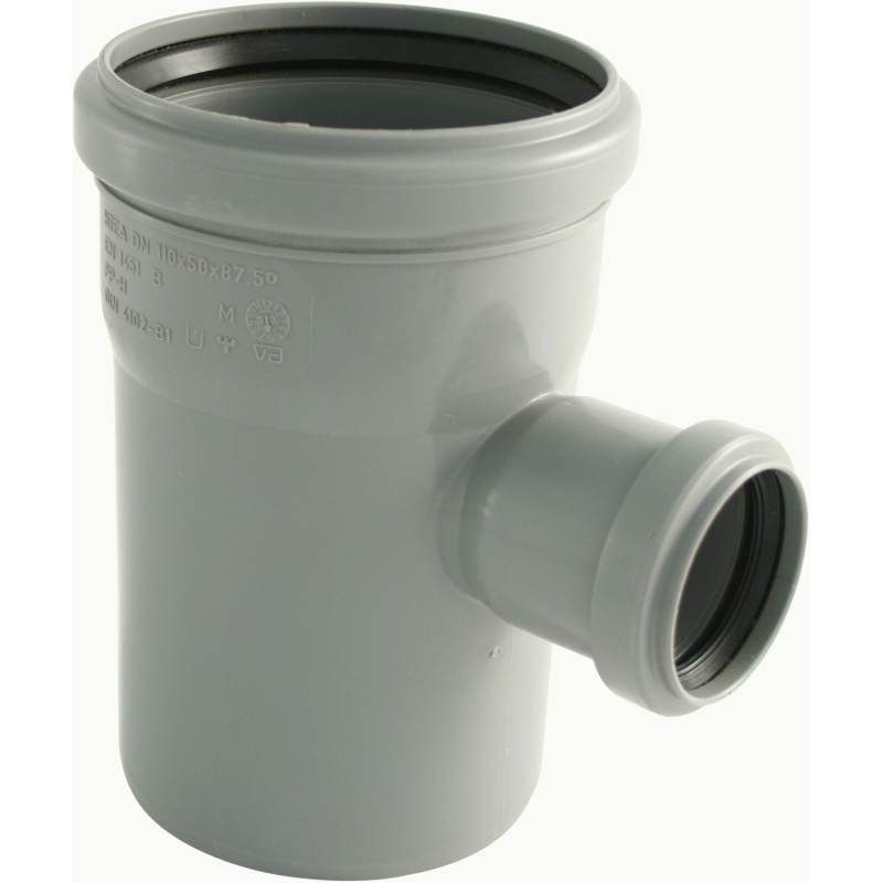 Marley Jednoduchá odbočka odpadu HTEA 87°, DN 110/50