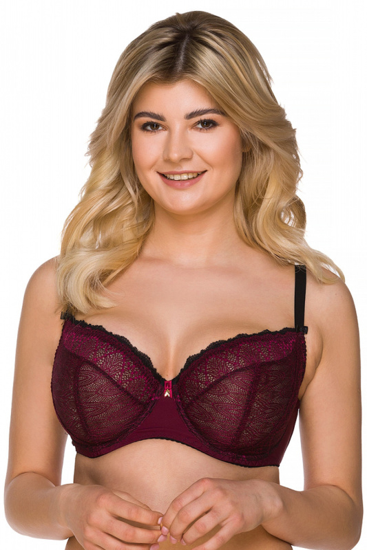 lupo Podprsenka Lupoline 2205 Barva: Bordó, Velikost: 65I