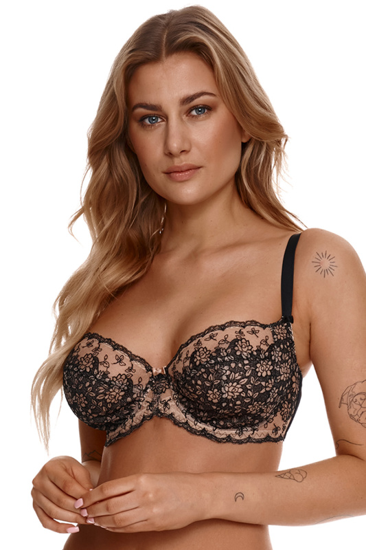 lupo Podprsenka Lupoline 2301 Big Barva: Černá, Velikost: 70F