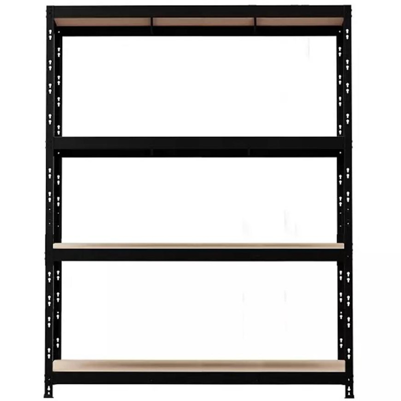 Kovový zásuvný regál NERO II 180x120x45 4 police/300 kg černý