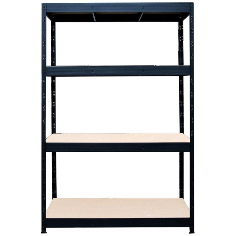 Kovový zásuvný regál Nero III 180x160x60 cm – 4 police/300 kg