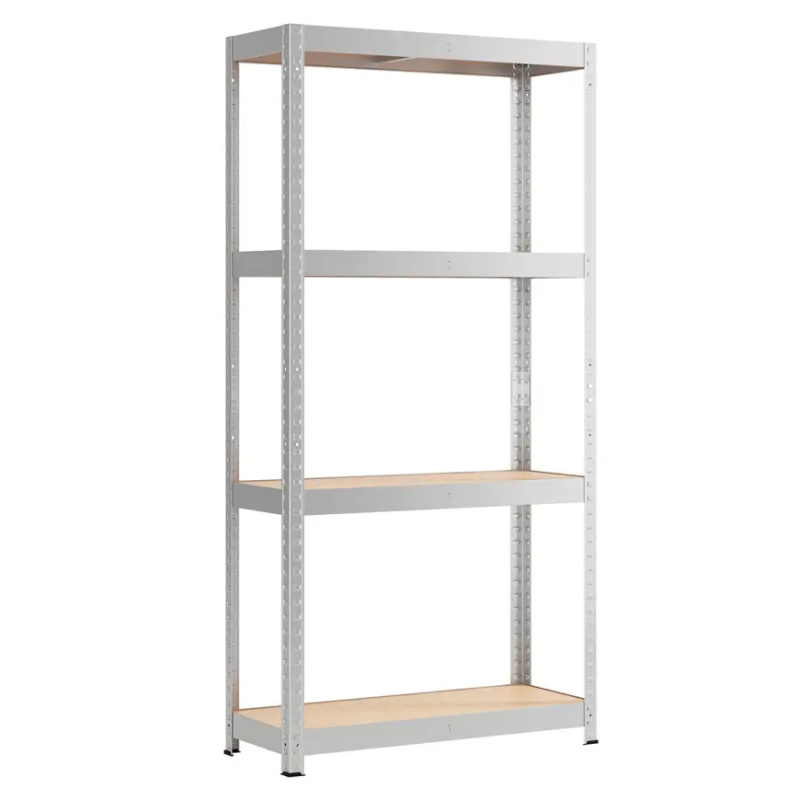 Kovový skladový regál 175 pozink 150x70x30 - 4 police/175 kg