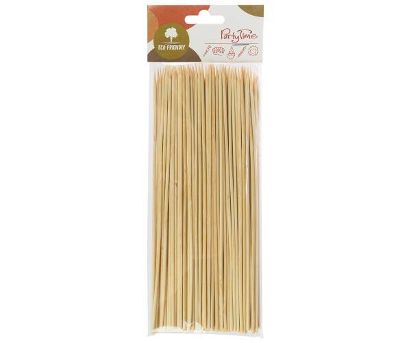 Špejle s hrotem bambusové 30 cm – 100 ks