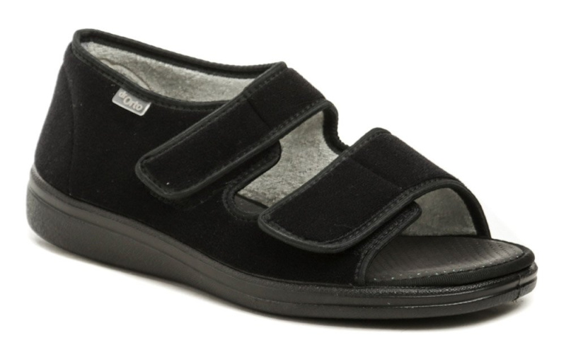 Dr. Orto 070M001 černé pánské zdravotní sandály EUR 42