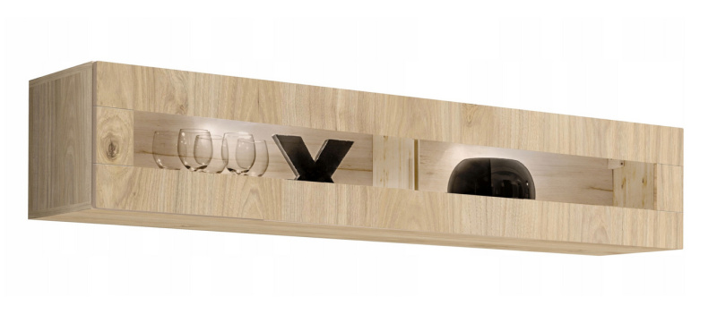 Vitrína FLY HJ FY 51 hickory jackson