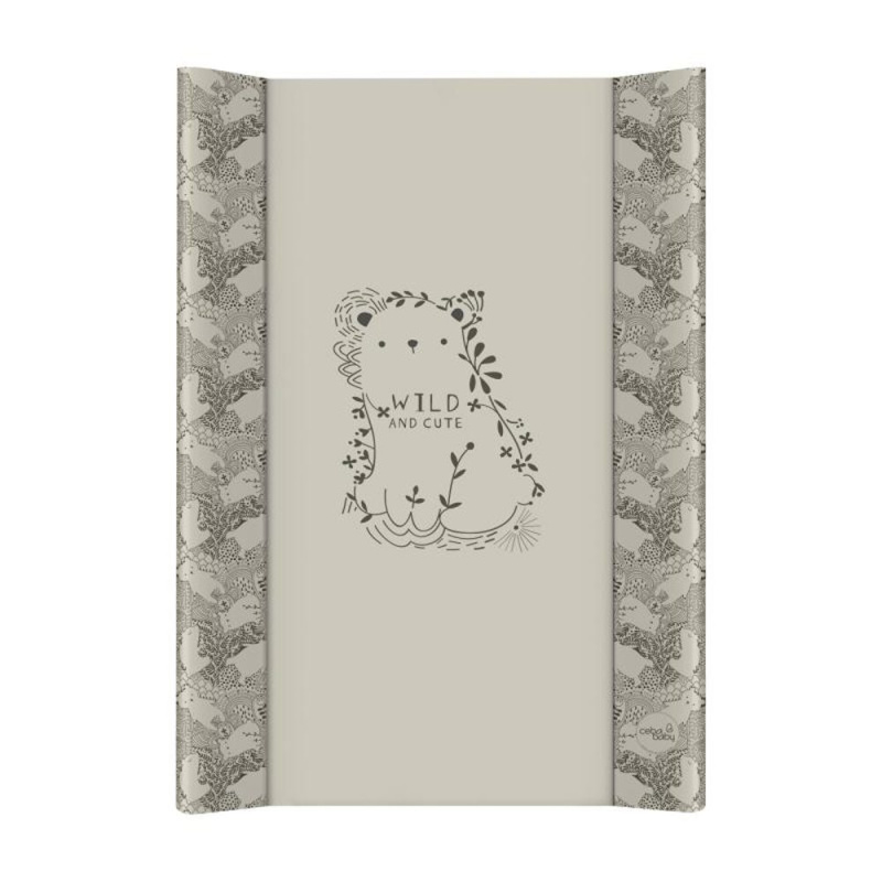 Ceba Podložka přebalovací 2-hranná s pevnou deskou (50x70) Basic Wild