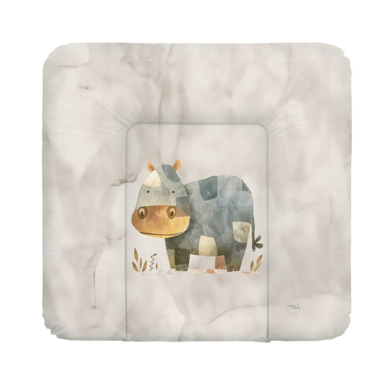 Ceba Podložka přebalovací měkká (75x72) Basic Cosy Hippo