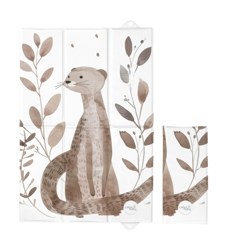 CEBA Podložka přebalovací cestovní (60x40) Basic Clever Otter - CEBA Podložka přebalovací cestovní (60x40) Basic Clever Otter
