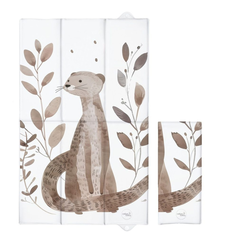 CEBA Podložka přebalovací cestovní (80x50) Basic Clever Otter - CEBA Podložka přebalovací cestovní (80x50) Basic Clever Otter