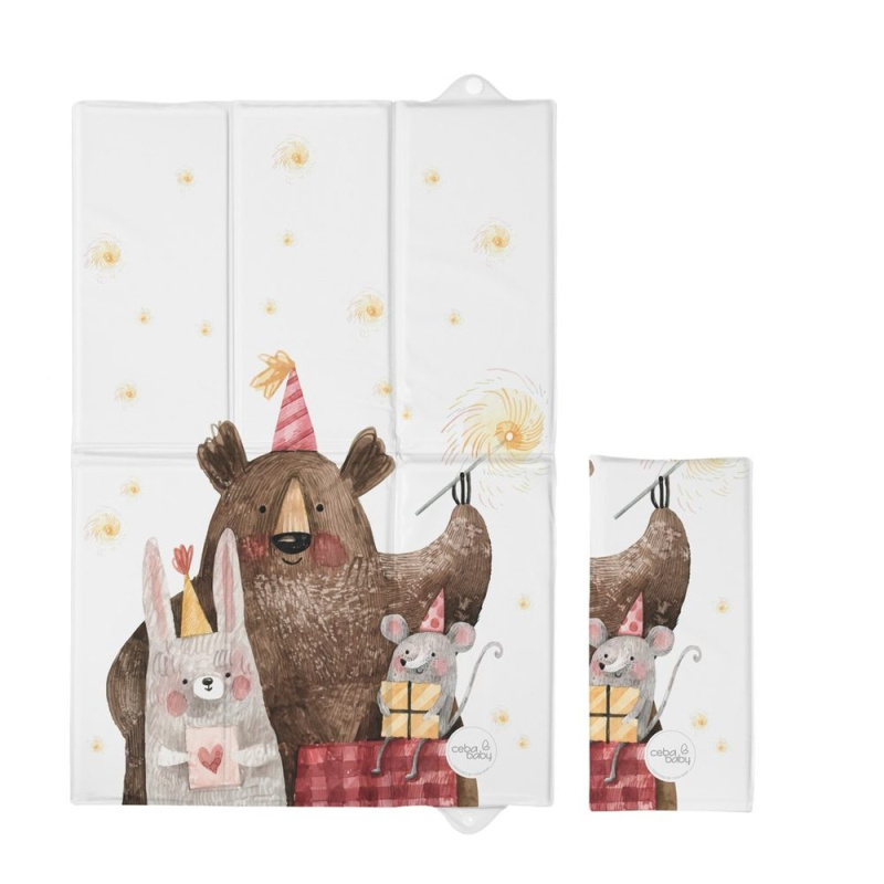 CEBA BABY Podložka přebalovací cestovní (60x40) Basic Celebration - CEBA BABY Podložka přebalovací cestovní (60x40) Basic Celebration