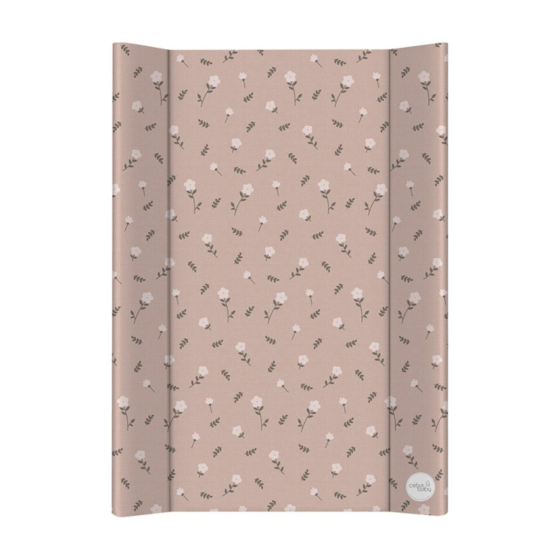 Ceba Baby měkká profilovaná přebalovací podložka 50 × 70 cm basic petite blossoms - 1 kus