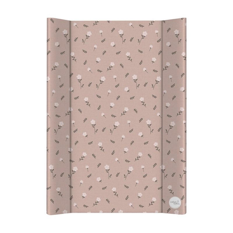 Ceba Baby měkká profilovaná přebalovací podložka 50 × 70 cm basic petite blossoms - 1 kus
