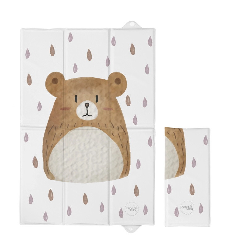 CEBA BABY Podložka přebalovací cestovní (60x40) Basic - CEBA BABY Podložka přebalovací cestovní (60x40) Basic Bear Buddy