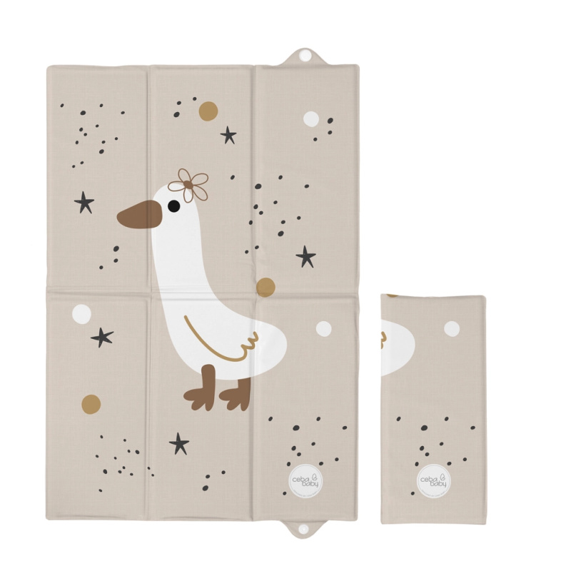 CEBA BABY Podložka přebalovací cestovní (60x40) Basic - CEBA BABY Podložka přebalovací cestovní (60x40) Basic Star Duck