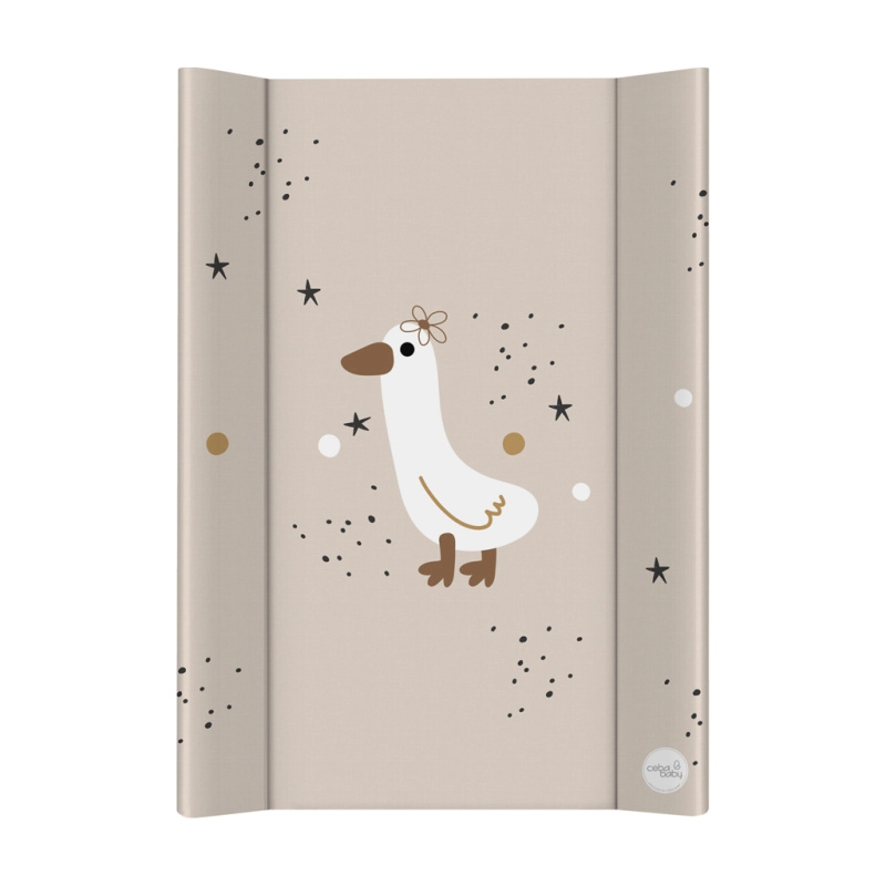 Ceba Baby přebalovací podložka s pevnou deskou Basic star duck 50 × 70 cm