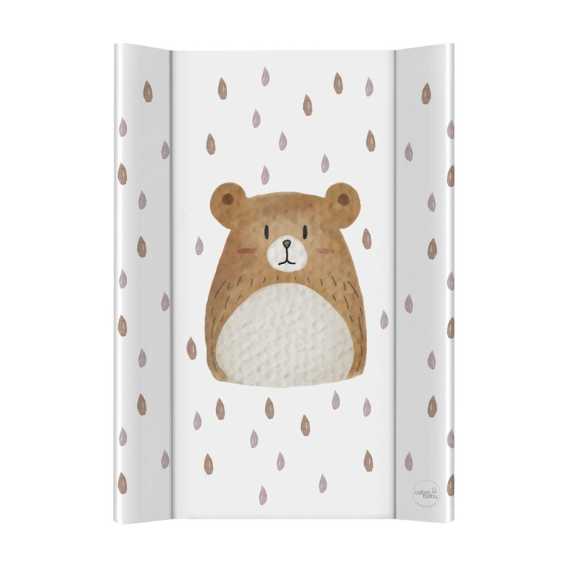Ceba Baby přebalovací podložka s pevnou deskou 50 × 70 cm bear buddy